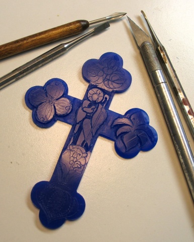 DAY'S WORK WITH CARVING TOOLS