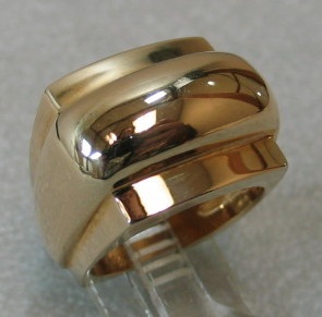 R26 DOME RING 14K