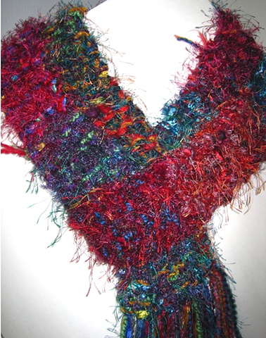 JEWELTONE ART SCARF CLOSER VIEW