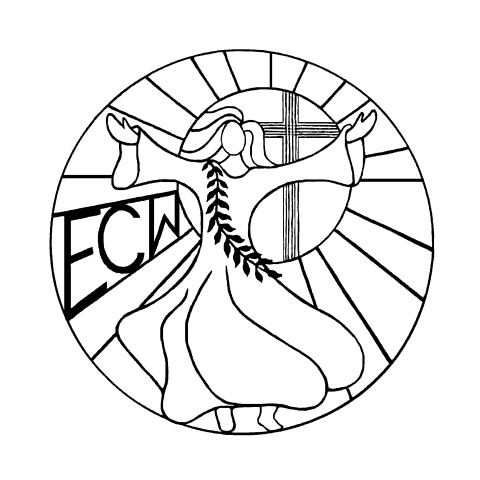 A NEW LIGHT IS SHINING LINE DRAWING LOGO