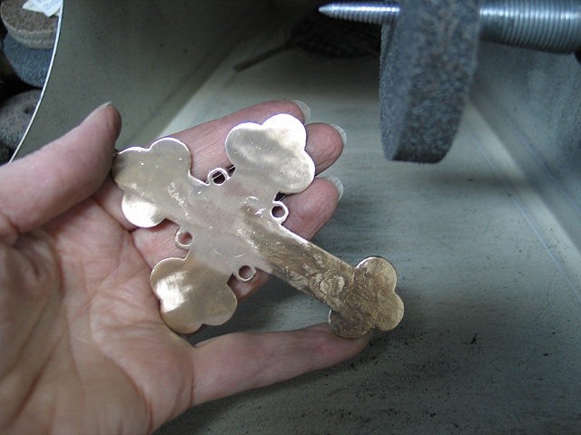SANDING ON LATHE