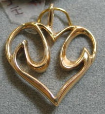 H14 HOLY SPIRIT, ALIGHT IN MY HEART 14K GOLD