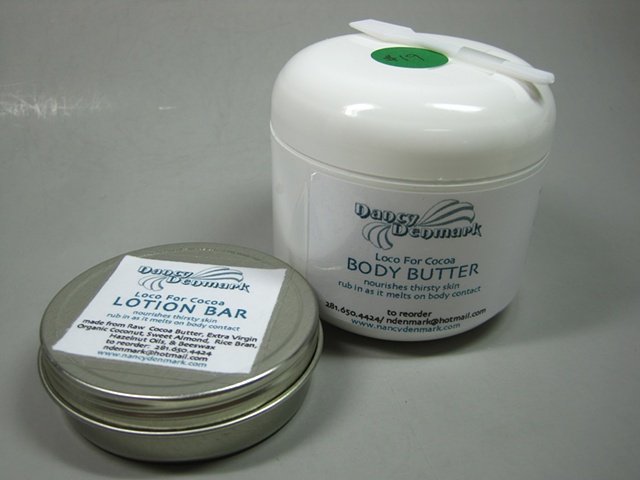 loco for cocoa body butter and lotion bar in tin