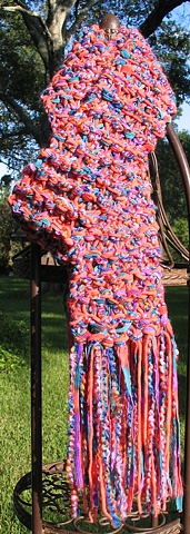 knitted scarf