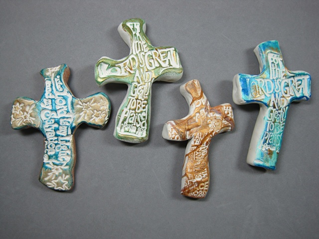 hand held crosses