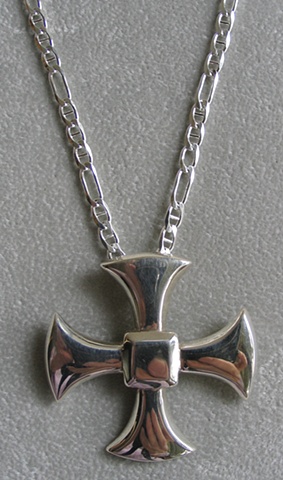 4mm figmar link sterling silver chain