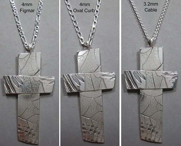 heavy sterling silver chain styles for pectoral cross 