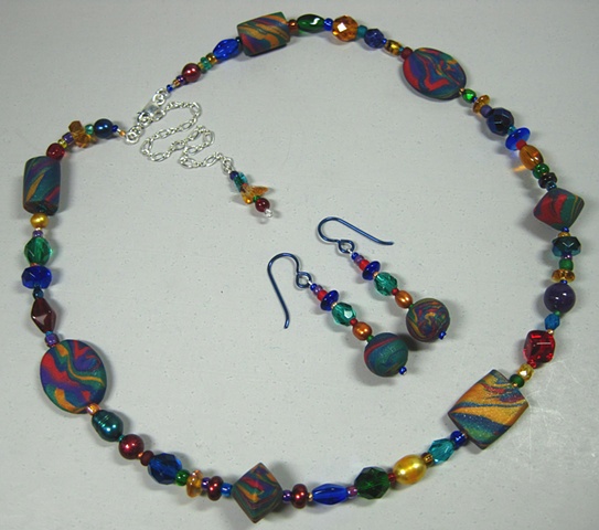 polymer clay bead set
