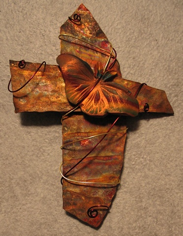 SMALL FLUTTERING RAINBOW (SOLD)