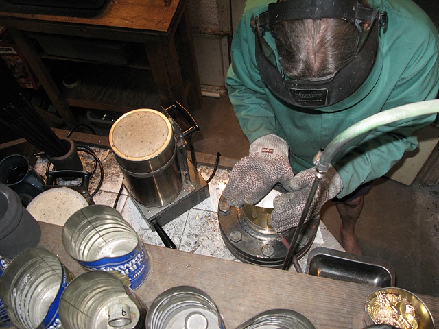 FLASK READIED FOR CASTING