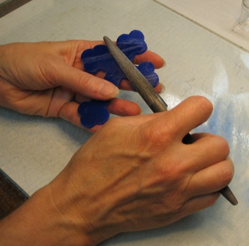 FILING THE BACKSIDE CONTINUES