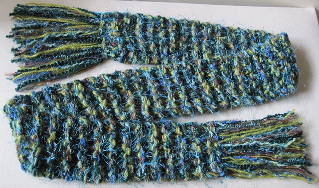 knitted scarf