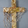 CAST YOUR NETS 
COLLAGE WALL CROSS