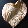 GOLD ANGEL HAND HELD HEART