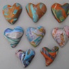 8 PAINTERLY HAND HEARTS MADE TO ORDER