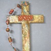 3 HEARTS COLLAGE WALL CROSS