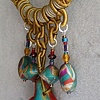 POLYMER PENDANT ON CORD SIDE VIEW