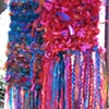 Q_JEWELTONE ART SCARF (SOLD) 