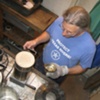 PREPARING THE FURNACE TO MELT GOLD