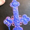 MY WAX MODEL MOUNTED FOR CASTING