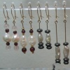 BEADED EARRINGS ON 14K