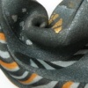 CHARCOAL, SILVER  & GOLD PIN