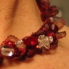Beaded Mesh Neckpiece