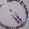 MONOCHROMATIC PURPLE SHORT STRAND