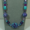 Turquoise & Purple Short Set