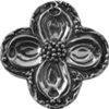 H59 QUATREFOIL W/ DOGWOOD