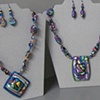 4 CREATIVE FUSION NECKLACES
Collaborative Series Using Fused Glass Focals