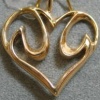 H14 HOLY SPIRIT, ALIGHT IN MY HEART 14K GOLD