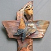 WARM AUTUMN BUTTERFLY W/ GRAPEVINE