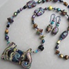 WHIRLS & SWIRLS 
BEADED NECKLACE SET