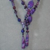 MONOCHROMATIC PURPLE LARIAT