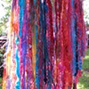 Q_JEWELTONE ART SCARF (SOLD) 