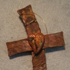 CURVED CROSS SINGLE HEART 5 (SOLD)