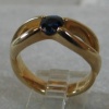 SAPPHIRE IN 14K RING