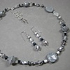 SILVERY ICE SHORT BEAD SET