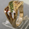 View 3 Multi Gemstone Ring