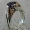 STERLING UP SWIRL RING W/ AMETHYST VIEW 3