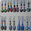 DISPLAY RACK OF 
POLYMER CLAY BEADED EARRINGS