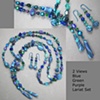TEAL, PURPLE, BLUE, GREEN
LARIAT SET