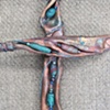 TWISTED BEADED WALL CROSS
