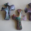 3 HAND HELD CROSSES 9, 10, & 11