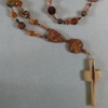 BROWN AND GOLD PRAYER BEADS (SOLD)
