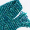 CUSTOM TEAL SCARF