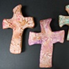 3 HAND HELD CROSSES 12, 13, 14