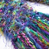MARDI GRAS COLORS 
CLOSE UP VIEW