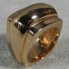 R26 DOME RING 14K ANGLED VIEW